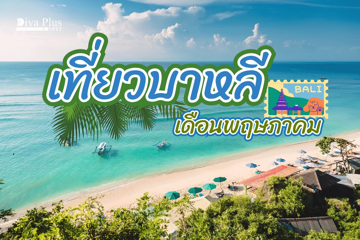 เที่ยวบาหลี เดือนพฤษภาคม ทะเลสวยสีใส นั่งเรือชมโลมา