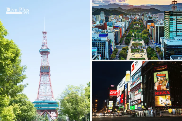เที่ยวซัปโปโรด้วยตัวเอง, สวนสาธารณะโอโดริ (Odori Park), Sapporo TV Tower