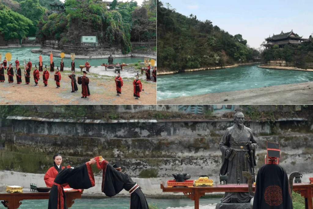 เทศกาล Dujiangyan Water Releasing Festival