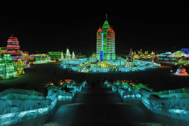 Harbin Ice Festival เทศกาลน้ำแข็งและหิมะนานาชาติฮาร์บิน