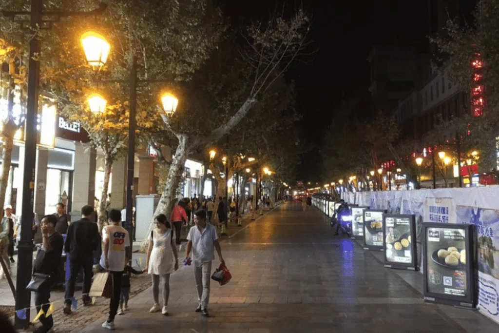 ถนนคนเดินหนานผิง (Nanping Pedestrian Street)