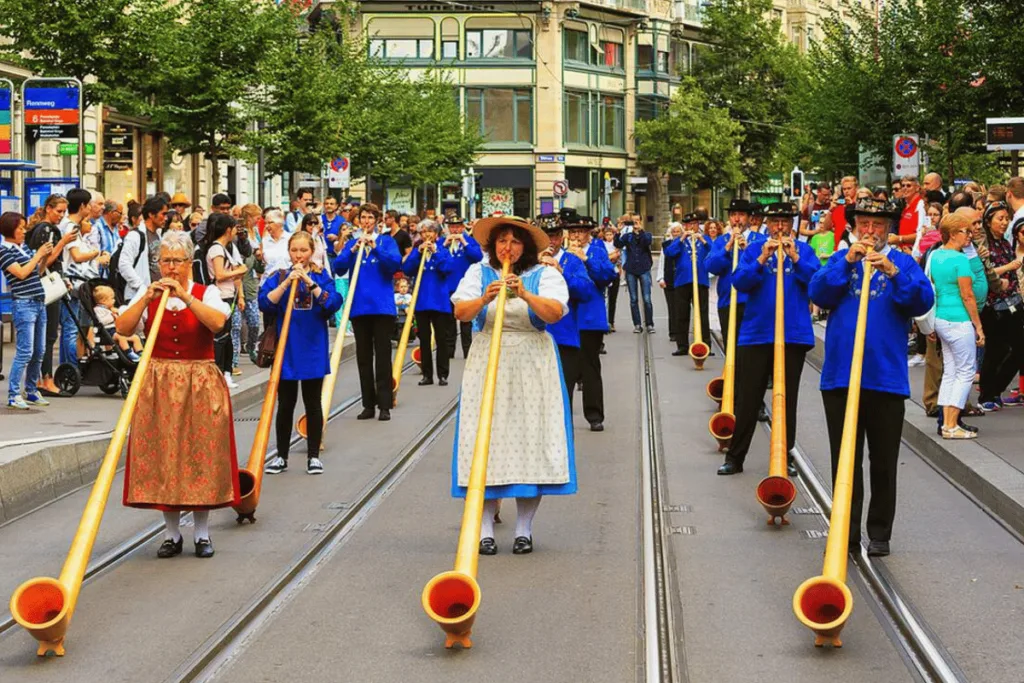 Swiss National Day Eve (วันชาติสวิตเซอร์แลนด์)​