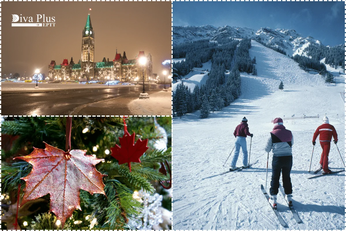 ธันวาคม เที่ยวประเทศไหนดี Canada Christmas