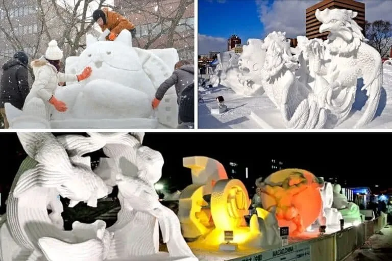 เทศกาลหิมะซัปโปโร (Snow Festival Sapporo)
