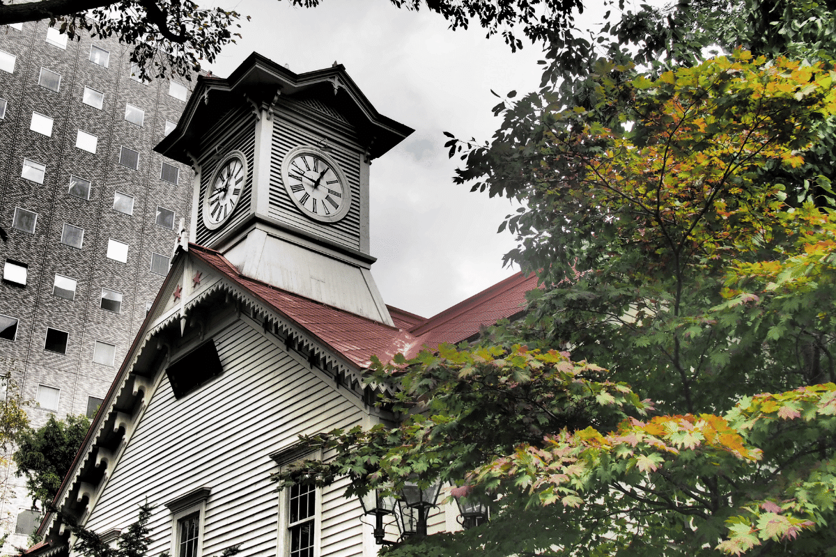 หอนาฬิกาซัปโปโร Sapporo Clock Tower