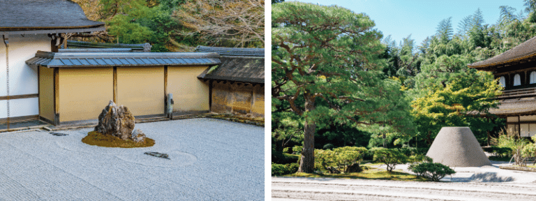 วัดเรียวอันจิ (Ryoan-ji), วัดกินคะคุจิ (Ginkaku-ji)