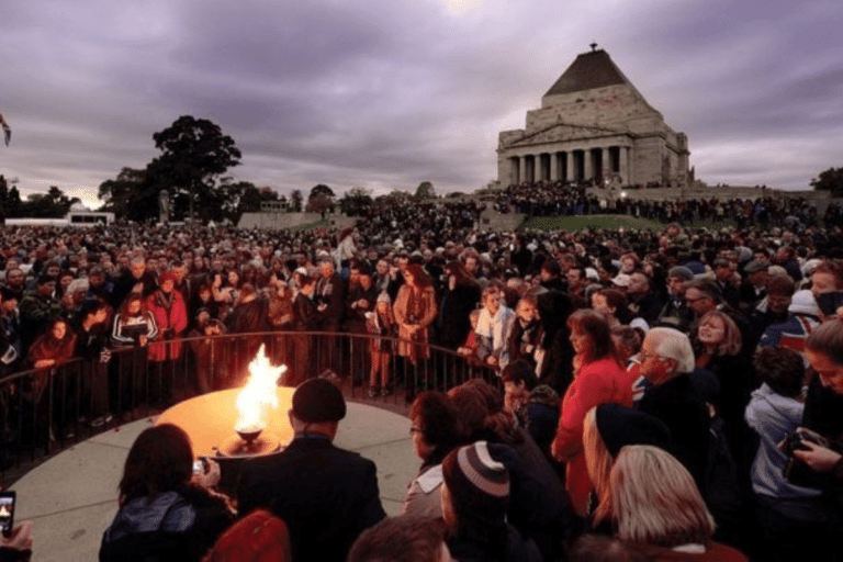 ANZAC Day at Shrine of Remembrance