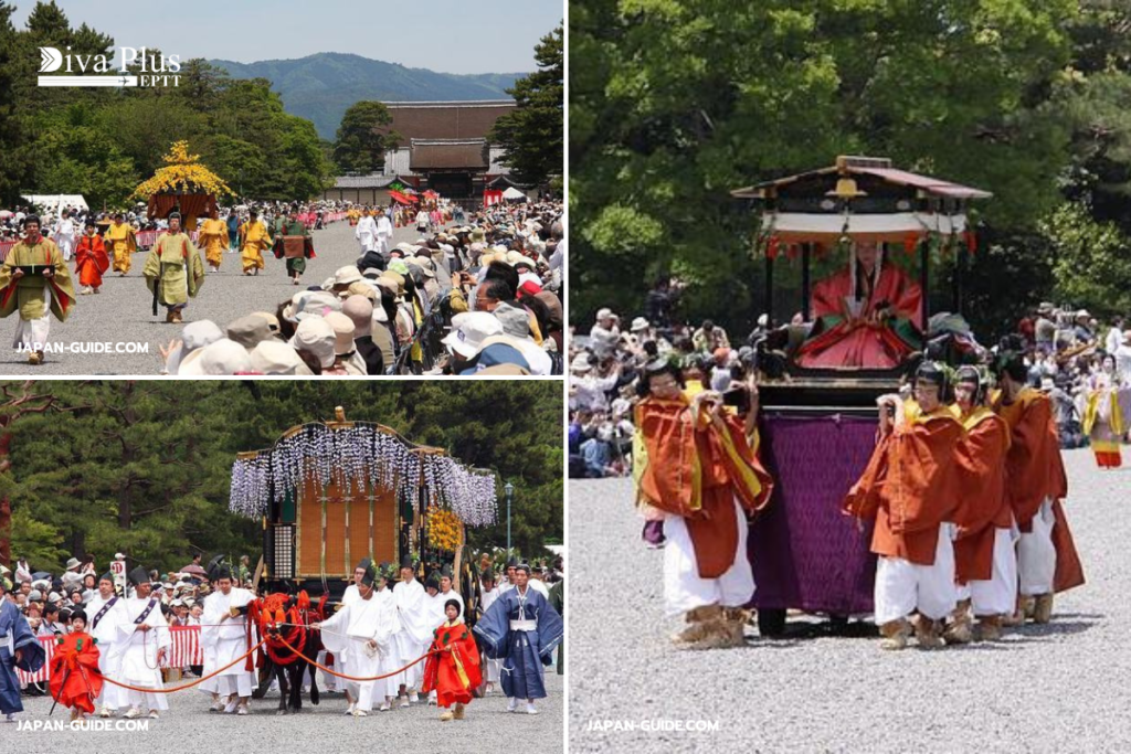 เทศกาลอาโออิมัตสึริ (Aoi Matsuri Festival)