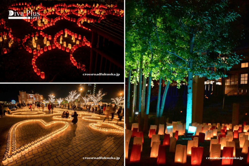 เทศกาลแคนเดิลไนท์ที่คันมอนไคเคียว (Kanmon Kaikyo Candle Night)