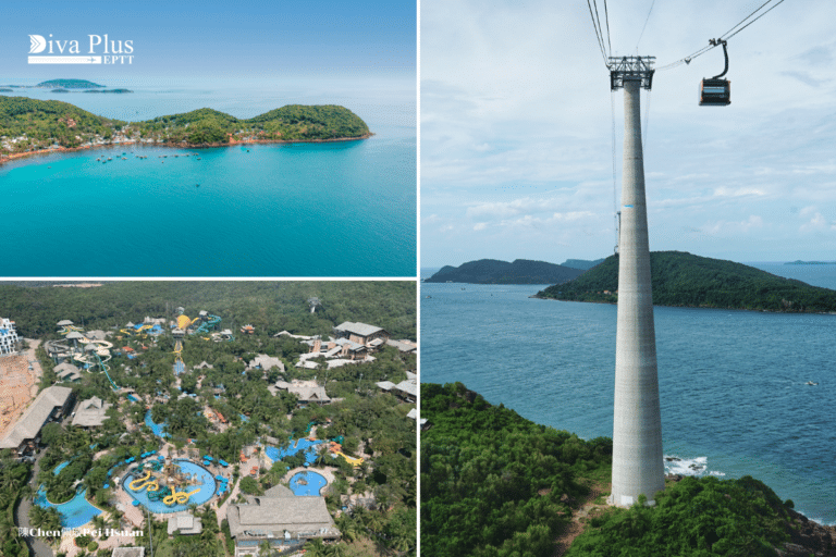 An Thoi Islands, Hon Thom Cable Car, Sun World Hon Thom Nature Park, Phu Quoc