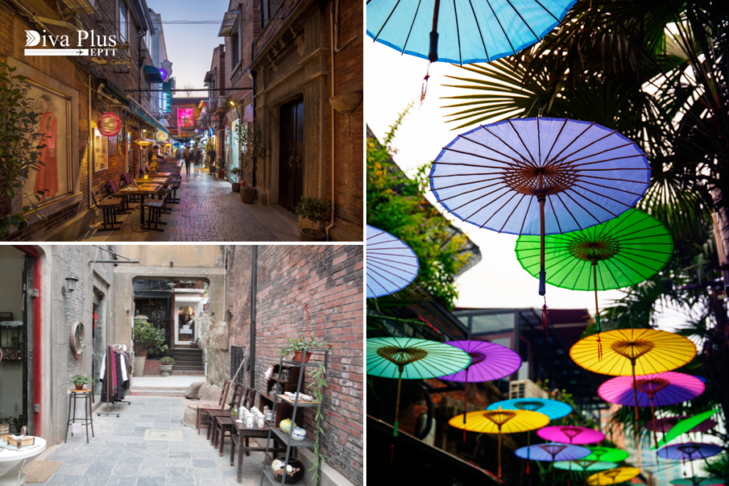 ย่านศิลปะเทียนจือฟาง (Tianzifang Art District)