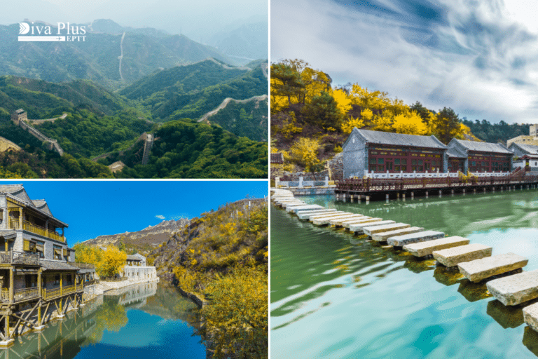 กำแพงเมืองจีน ด่านปาต้าหลิง (Badaling Great Wall), หมู่บ้านโบราณกู๋เป่ยสุ่ยเจิ้น (Gubei Water Town)