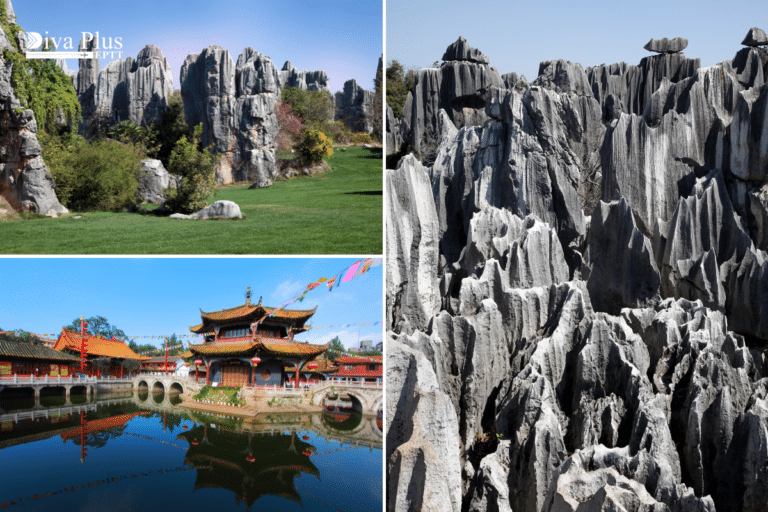 เที่ยวป่าหิน (Stone Forest) และ วัดหยวนทง