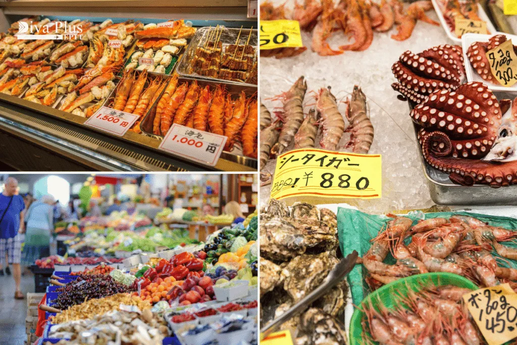 ชิมผลไม้ตามฤดูกาลที่ตลาดท้องถิ่น