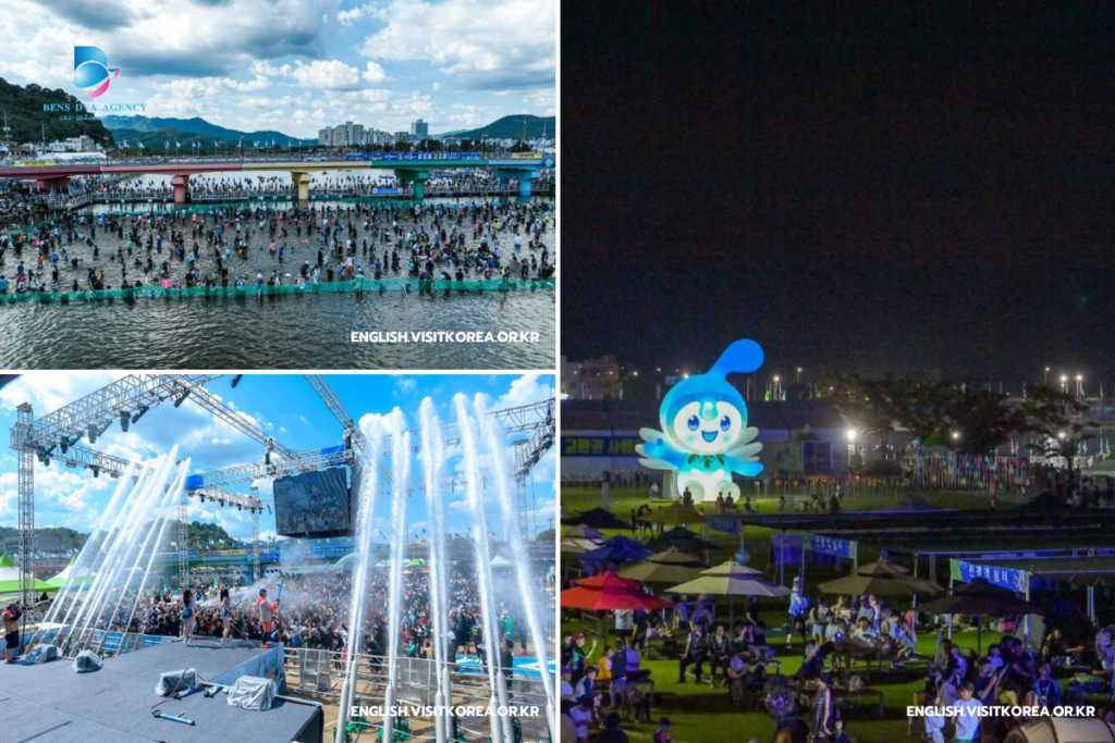 เทศกาลน้ำจางฮึง (Jeongnamjin Jangheung Water Festival)