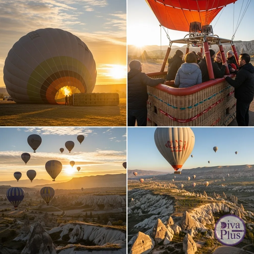 ประสบการณ์นั่งบอลลูนคัปปาโดเกีย ตั้งแต่เตรียมตัวจนลอยชมวิว