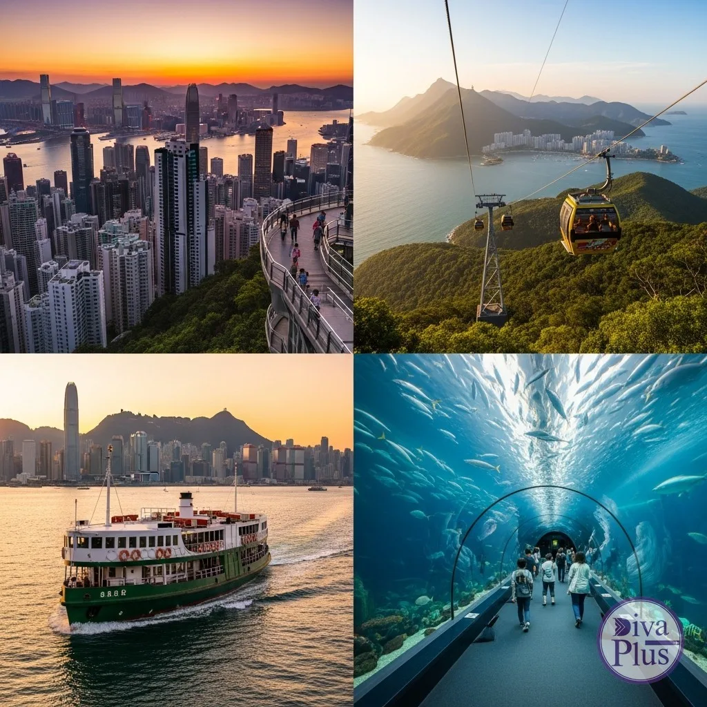 กิจกรรมครอบครัวฮ่องกง Victoria Peak กระเช้า Star Ferry