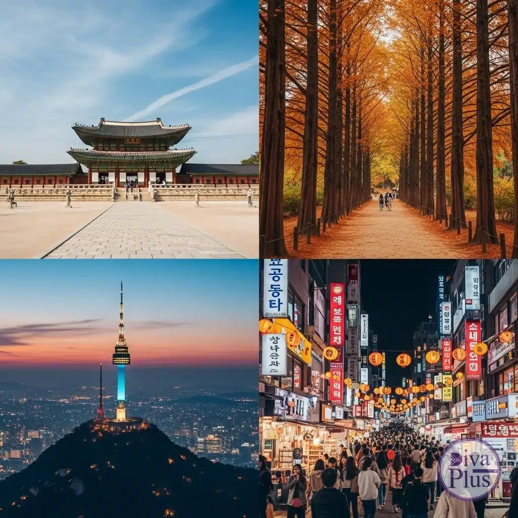 ไฮไลท์ทัวร์เกาหลี พระราชวัง เกาะนามิ โซลทาวเวอร์ ช้อปปิ้ง