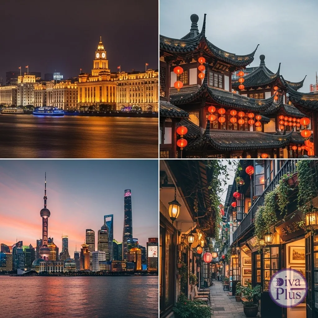 สถานที่ท่องเที่ยวเซี่ยงไฮ้ The Bund สวนหยูหยวน ตึกระฟ้า Pudong