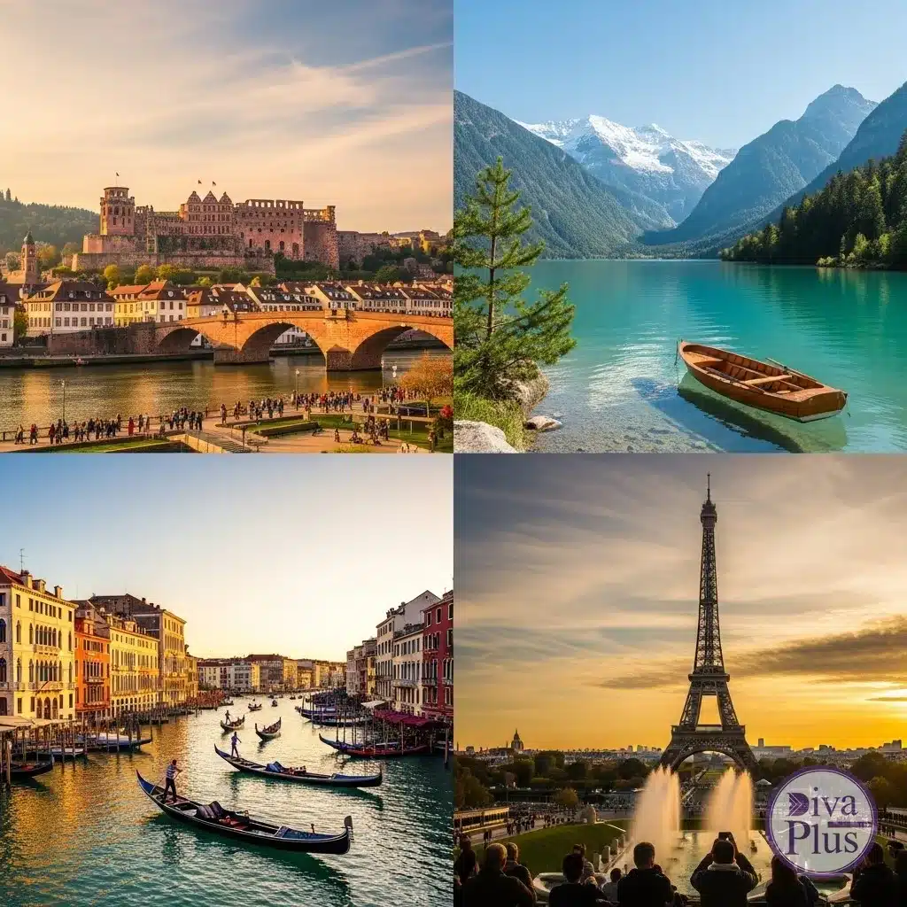 ไฮไลท์ 4 ประเทศยุโรป เยอรมนี สวิตเซอร์แลนด์ อิตาลี ฝรั่งเศส