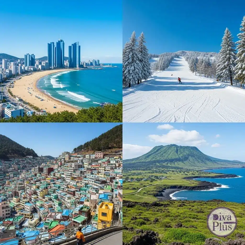 ประสบการณ์เที่ยวเกาหลีหลายเมือง ปูซาน สกี เชจู